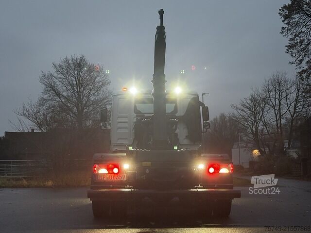 Kroklastebil man TGM 15.290 BL Abrollkipper AHK