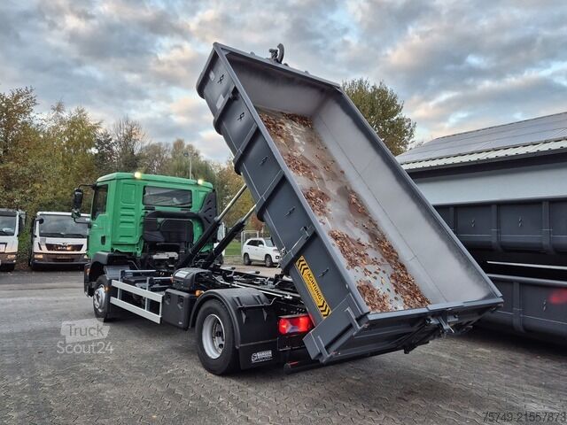 Kroghejselastbil man TGM 15.290 BL Abrollkipper MultiHaken 900-1570mm