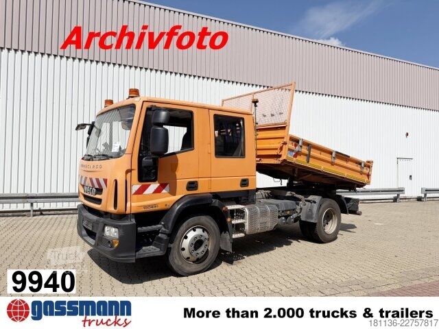Самосвал-фургон Iveco ML100E21 4x2 Doka, 7 Sitzer, 2xAHK