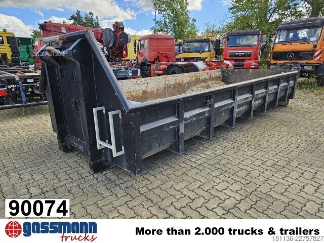 Abrollcontainer  Abrollcontainer mit Klappe ca. 10m³, überfahrbar