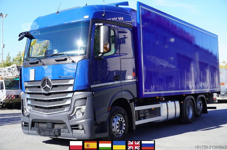 Chladírenský vůz Mercedes-Benz Actros 2548 MP5 6×2 / Schmitz 19 EPAL