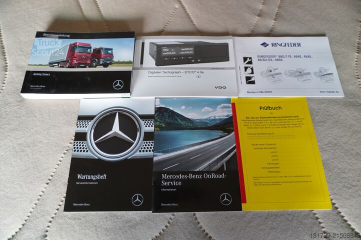 Chladírenský vůz Mercedes-Benz Actros 2548 MP5 6×2 / Schmitz 19 EPAL