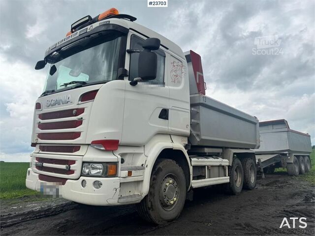 Sklápěč Scania R580 6x4 Tipper Truck – Euro 6