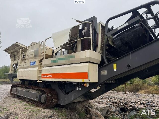 Trituradora de escombros Metso C116 Jaw Crusher