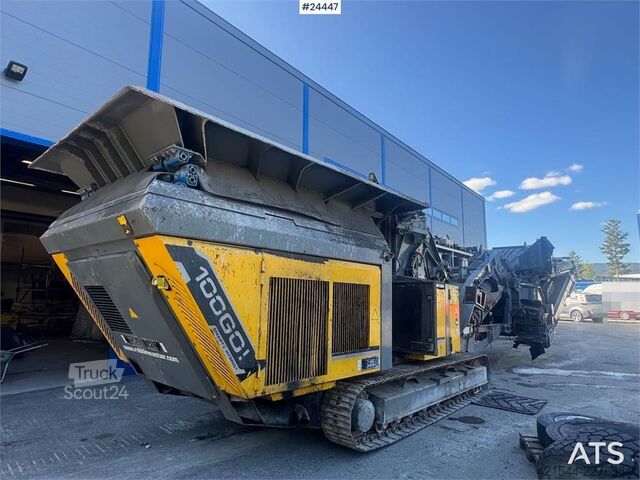 Trituradora de escombros Rubble Master RM100 GO