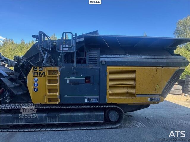 Trituradora de escombros Rubble Master RM100 GO