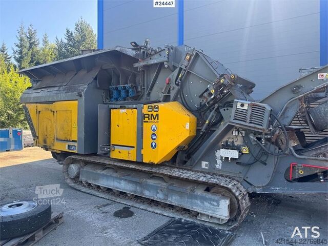 Trituradora de escombros Rubble Master RM100 GO