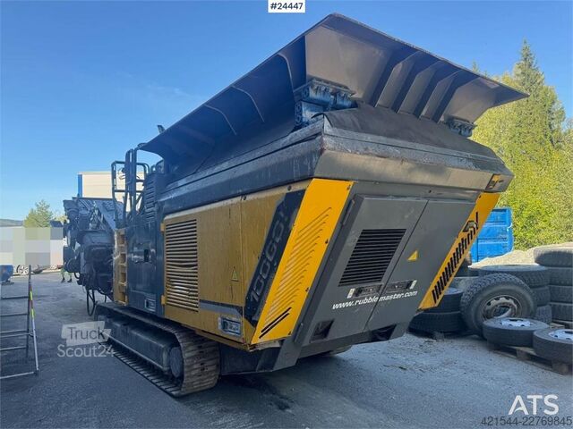Trituradora de escombros Rubble Master RM100 GO