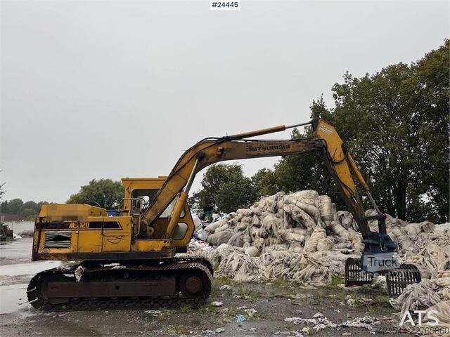 Excavadora sobre orugas Mitsubishi SM120-8 Crawler Excavator – 3 Buckets – 6,400 Hour