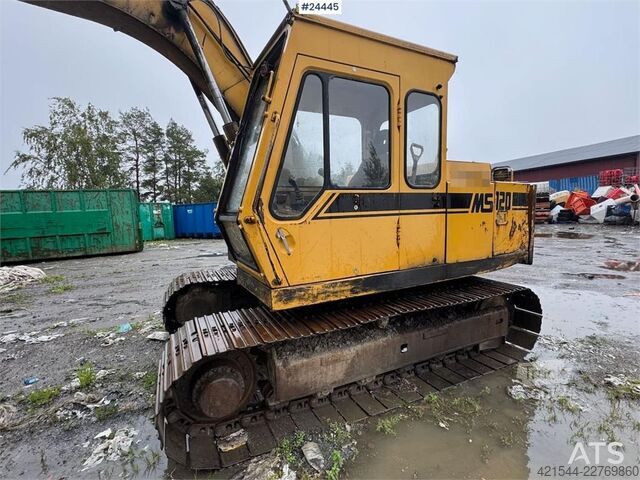 Excavadora sobre orugas Mitsubishi SM120-8 Crawler Excavator – 3 Buckets – 6,400 Hour