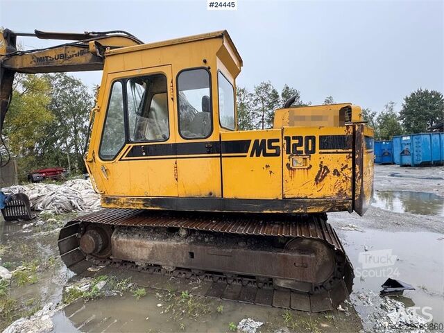 Excavadora sobre orugas Mitsubishi SM120-8 Crawler Excavator – 3 Buckets – 6,400 Hour