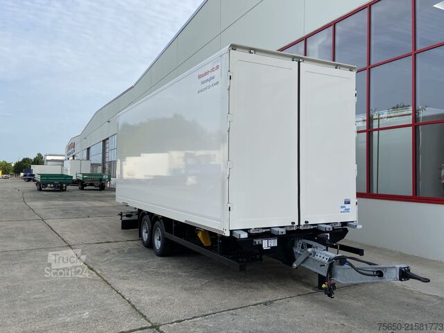 Kofferanhänger Möslein TKO 105 D 6m  weiß  Tandem- Koffer, Durchladbar, -- Neufahrzeug --