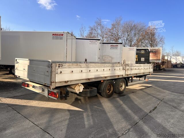 Odprta prikolica s ponjavo Tang, Karl ZP105  Tandem Pritschenanhänger