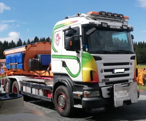Kanca kasalı yük kamyonu (roll-off) SCANIA R 440