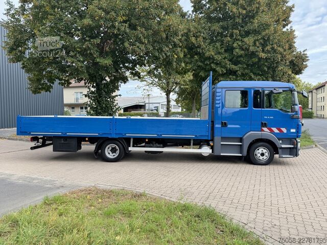 Pick-up dodávka MAN TGL 8.180 - 39 TKm - EURO5 - DoKa 7 Sitz