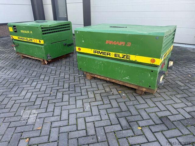 Koudecompressor Irmer & Elze Irmar 3 & irmar 4 2X Air compressor | Year: 199...