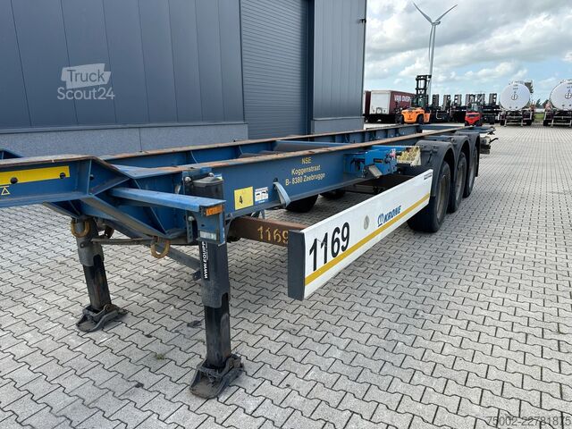 Транспорт на контейнери Krone 45FT High Cube / Empty weight: 4.230kg / BPW / ...