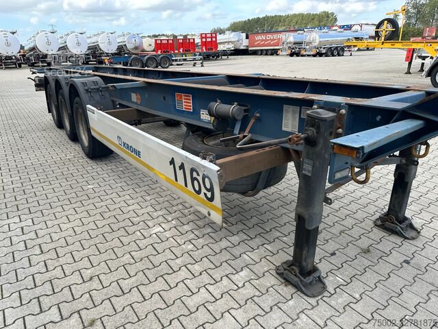 Транспорт на контейнери Krone 45FT High Cube / Empty weight: 4.230kg / BPW / ...