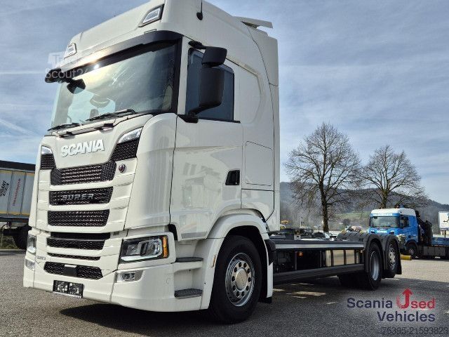 Kamion z zamenljivo nadgradnjo Scania S 560 B6x2NB Multiwechsler NEU !