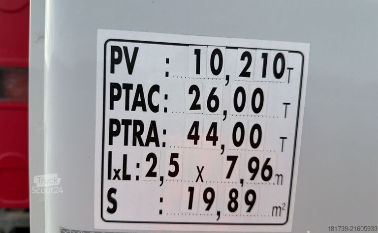 Hakowiec Iveco Stralis 360 6x2 / 50 tho. km!! / Marell