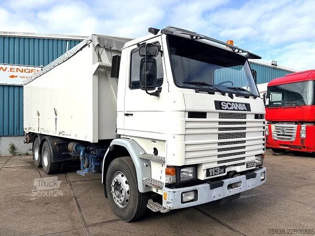 Kipper Scania R113-360 HL 6x2 FULL STEEL SUSPENSION BULK KIPP...
