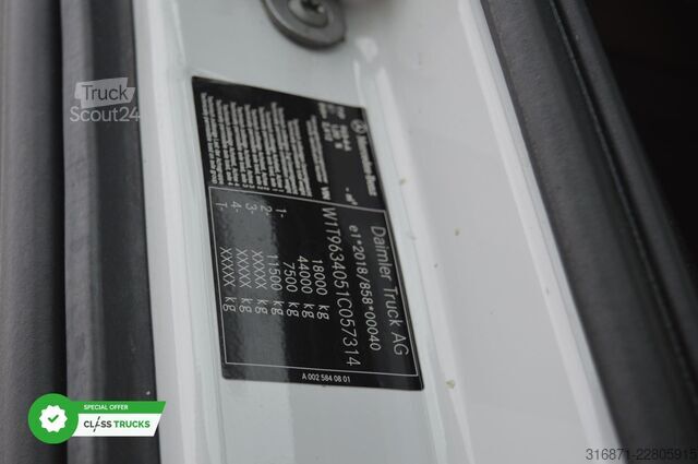 Standaard trekker MERCEDES-BENZ Actros 5 1845 BigSpace MirrorCam