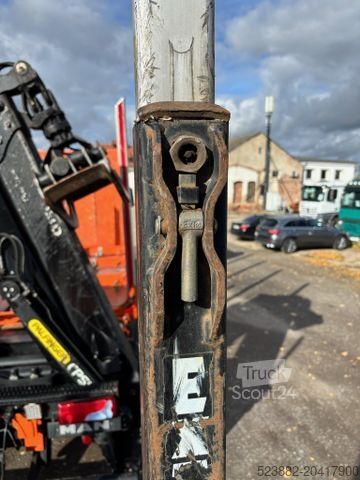 Log trailer DOLL 2P24LZ65 Plateau 6m*Kurzholz*8xExte-Telerungen