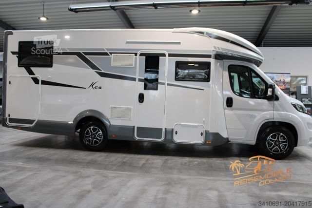 Camping-car semi-intégré MOBILVETTA Kea P 86 B 180PS Markise Navi RFK Solar SAT TV