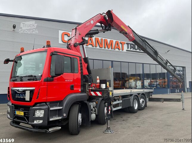 Crane truck Man TGS 35.440 Euro 6 Fassi 66 Tonmeter laadkraan