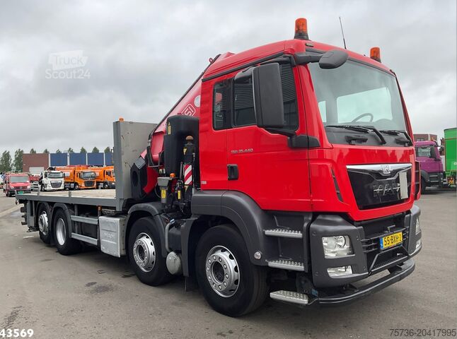 Crane truck Man TGS 35.440 Euro 6 Fassi 66 Tonmeter laadkraan