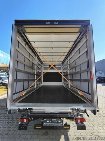 Transportador con plataforma y toldo IVECO Daily 70C18HA8 Plane LBW BackSleeper SOFORT