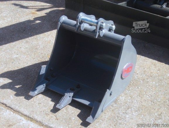 Minigraafmachine DOOSAN DX 17 z * 2x Löffel * (baugleich BOBCAT E17z)