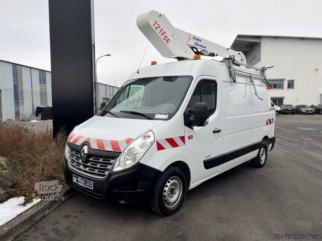 Platformă de lucru montată pe camion Renault Master 2.3 dCi / France Elevateur 121FCC, 12,5m