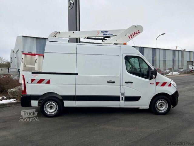 Platformă de lucru montată pe camion Renault Master 2.3 dCi / France Elevateur 121FCC, 12,5m