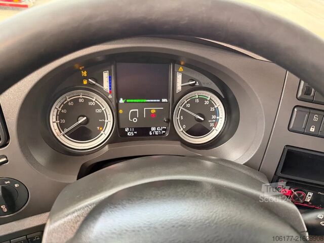 Transport réfrigéré/congélé DAF LF 220 EURO 6  BLATT/BLATT -LAMMES/LAMMES - SCH...