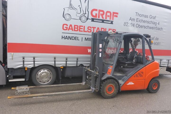 Chariot élévateur frontal Linde H35 T