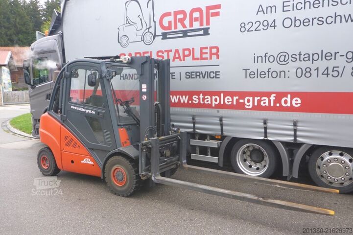 Chariot élévateur frontal Linde H35 T