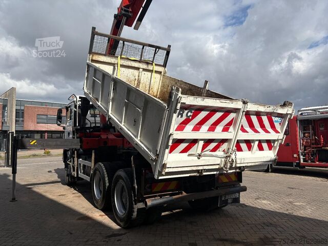 Crane MAN TGS 33.400 + PALFINGER PK16502 + 6X4 + TIPPER +...