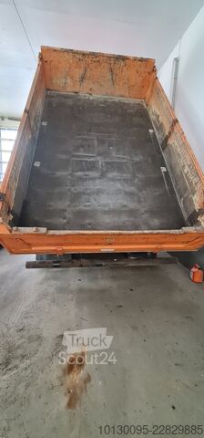 Kipper LKW mit Kran Palfinger 12001 EH MAN TGS 18.360