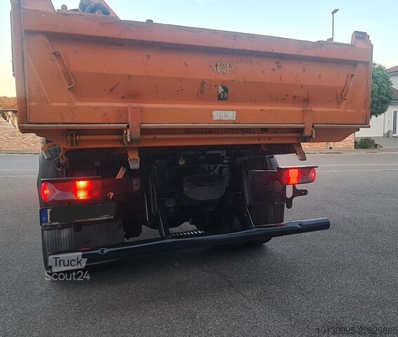 Kipper LKW mit Kran Palfinger 12001 EH MAN TGS 18.360