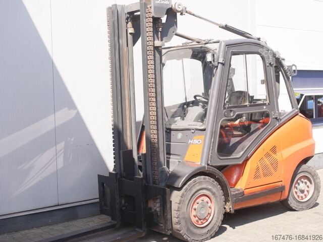 Čelný vysokozdvižný vozík Linde H50D-01