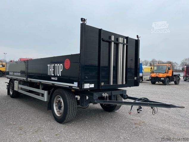 Åben trailer  Logemann AZP18/ 7.20m Pritsche/ NL 14.2t