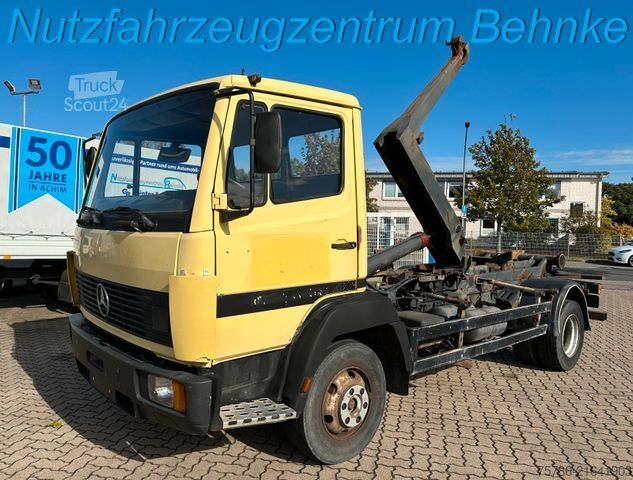 Tipvogn varebil MERCEDES-BENZ 814 BB Abrollkipper/ Meiller City Haken/ 2x AHK