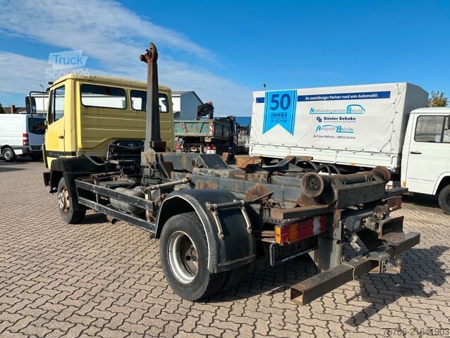 Tipvogn varebil MERCEDES-BENZ 814 BB Abrollkipper/ Meiller City Haken/ 2x AHK