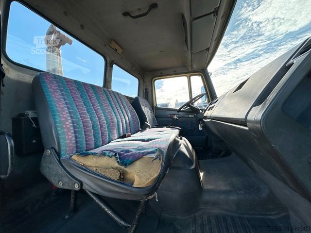 Tipvogn varebil MERCEDES-BENZ 814 BB Abrollkipper/ Meiller City Haken/ 2x AHK