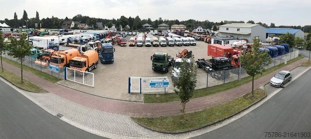 Tipvogn varebil MERCEDES-BENZ 814 BB Abrollkipper/ Meiller City Haken/ 2x AHK