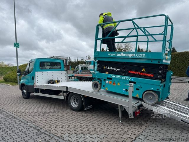 Pick-up furgonas IVECO Maschinentransporter Arbeitsbühnentransporter