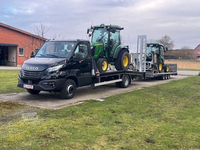 Tralas IVECO Maschinentransporter Arbeitsbühnentransporter