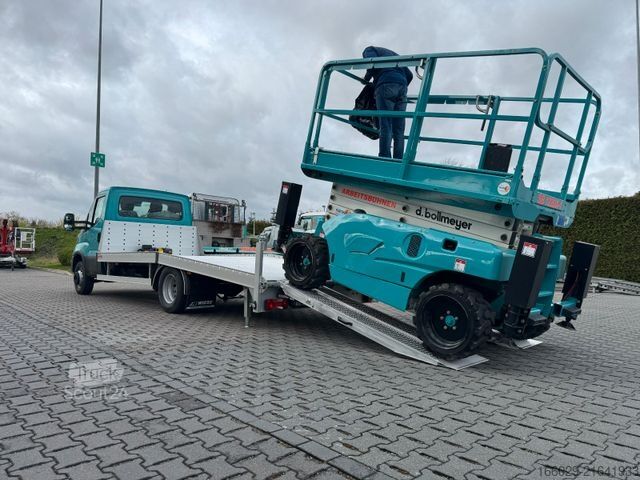 Tralas IVECO Maschinentransporter Arbeitsbühnentransporter