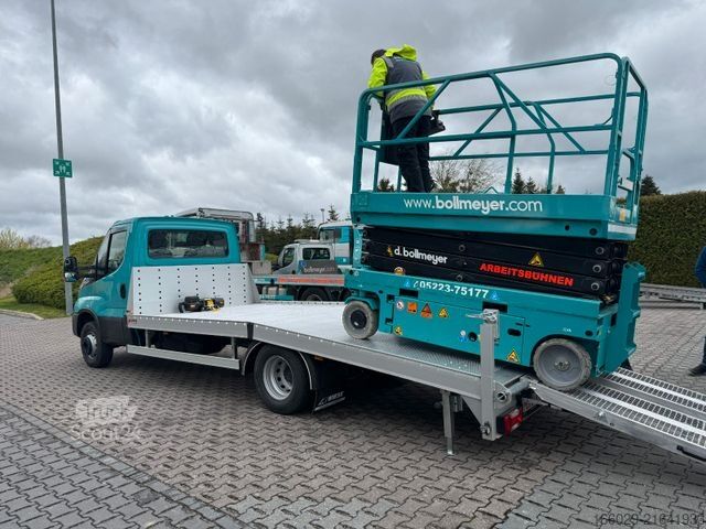 Tralas IVECO Maschinentransporter Arbeitsbühnentransporter